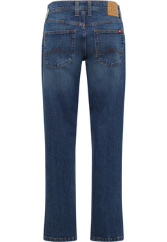 Męskie Spodnie Jeansowe Mustang Style Denver Straight Denim Blue 1017236 5000 883