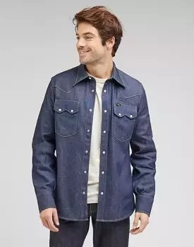 LEE 101 50'S WESTERN MĘSKA KOSZULA JEANSOWA JEANS DRY L93CGB41 112124132