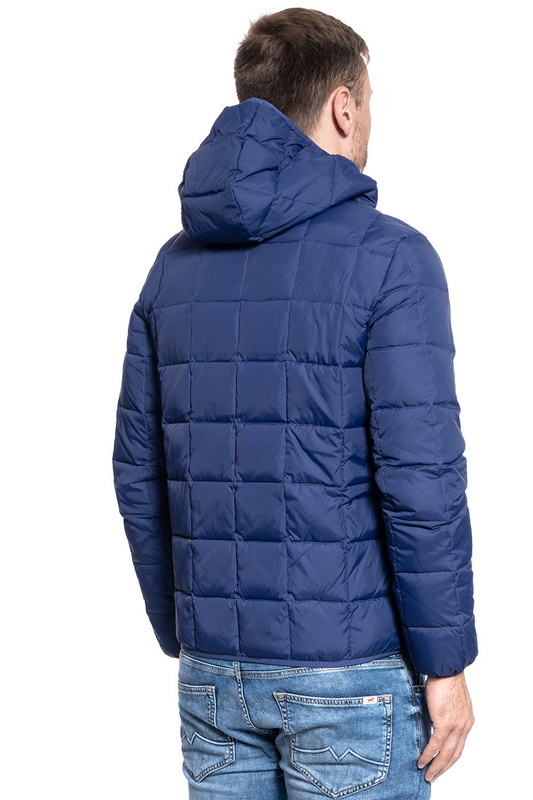 KURTKA ZIMOWA WRANGLER THE PUFFER PATRIOT BLUE W4C6WRX5H 112129101
