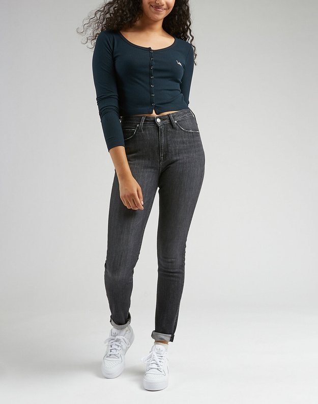 LEE DAMSKIE SPODNIE JEANSOWE JEANSY SCARLETT HIGH MIDDLE OF THE NIGH L626GSB42 112328320