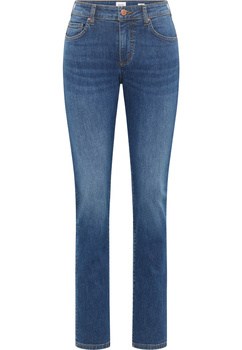 Damskie Spodnie jeansowe Mustang Style Crosby Relaxed Slim Denim Blue 1014314 5000 682