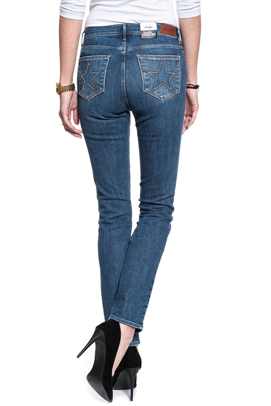 WRANGLER HIGH RISE SLIM RETRO BLUE W27GGS071 112128045