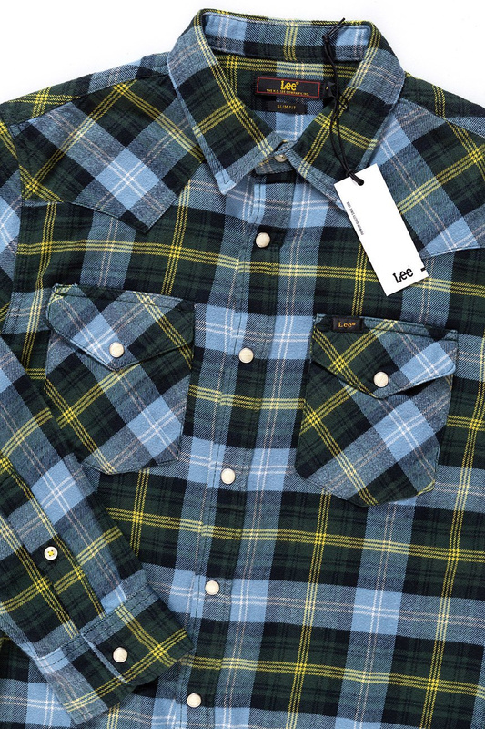 KOSZULA LEE WESTERN SHIRT MIDNIGHT NAVY L643OBMA 112115409