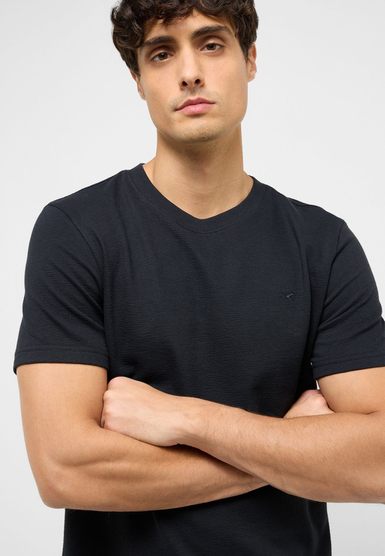 Męski T-Shirt Mustang Style Austin Jet Black 1016872 4188