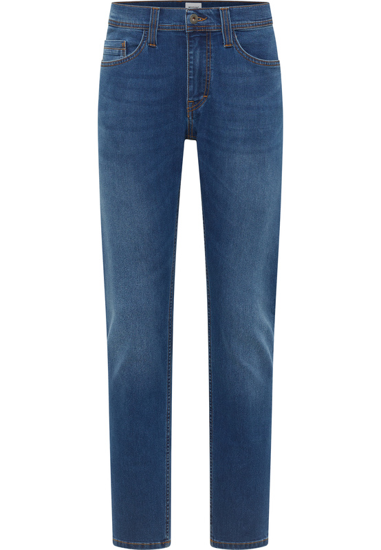 Męskie Spodnie Jeansowe Mustang Style Oregon Slim Denim Blue 1016316 5000 503