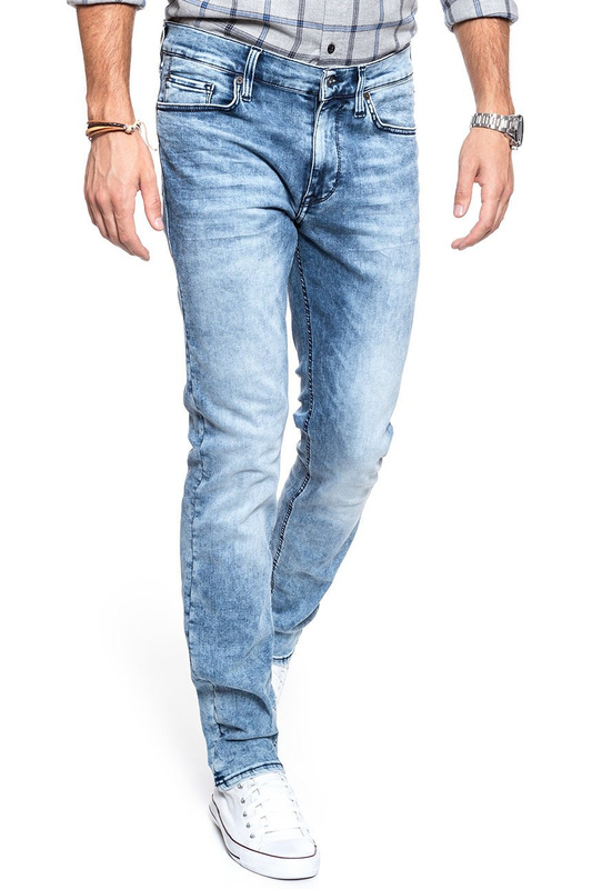 SPODNIE MĘSKIE MUSTANG Jeans Vegas Slim Fit  Light Used Blue 1008321 5000 435