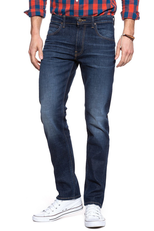 LEE DAREN ZIP FLY MĘSKIE SPODNIE JEANSOWE DEEP KANSAS L707PLMH 112118325