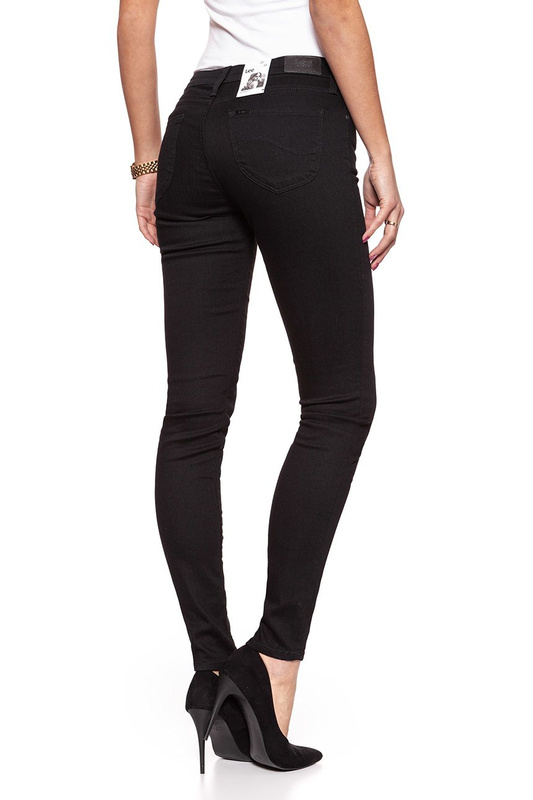 SPODNIE DAMSKIE LEE SCARLETT BLACK RINSE L526JY47 112111691