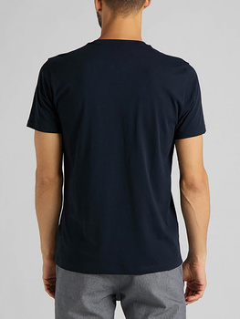 LEE SS SMALL LOGO TEE MĘSKI T-SHIRT KOSZULKA SKY CAPTAIN L62LFQHY 112114689