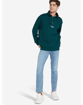 BLUZA WRANGLER HALF ZIP SWEAT PINE W6B2IQG01 112130684