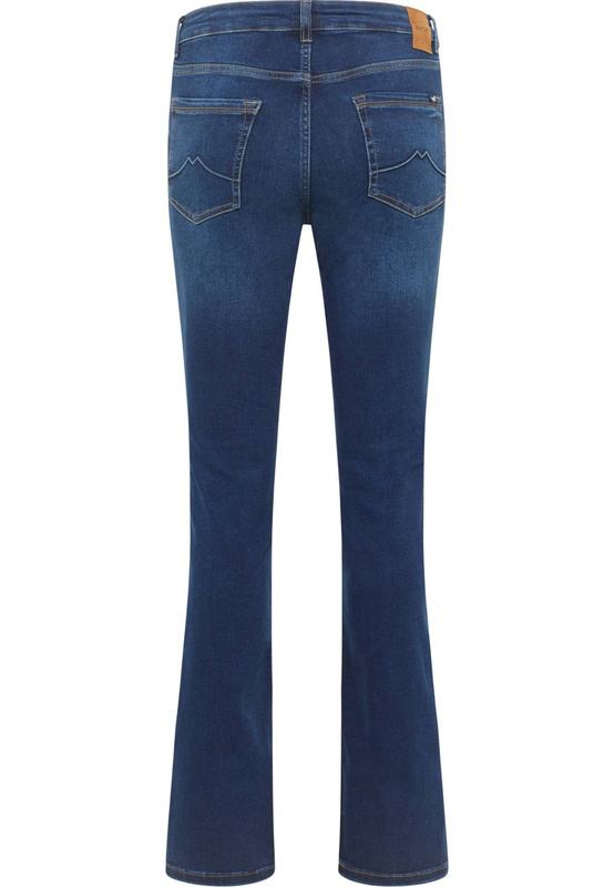 Damskie Spodnie Jeansowe Mustang Style Shelby Slim Boot Denim Blue 1015992 5000 742