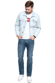 KURTKA JEANSOWA WRANGLER 124MJ BLUE RHAPSODY W4MJUG13I 112129140