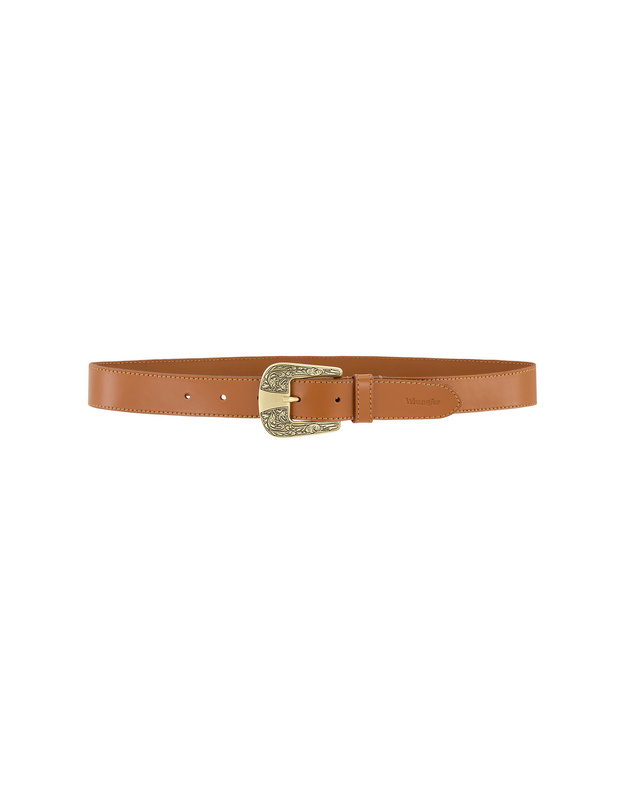 WRANGLER DAMSKI PASEK WRANGLER BIG BUCKLE BELT COGNAC 112358074