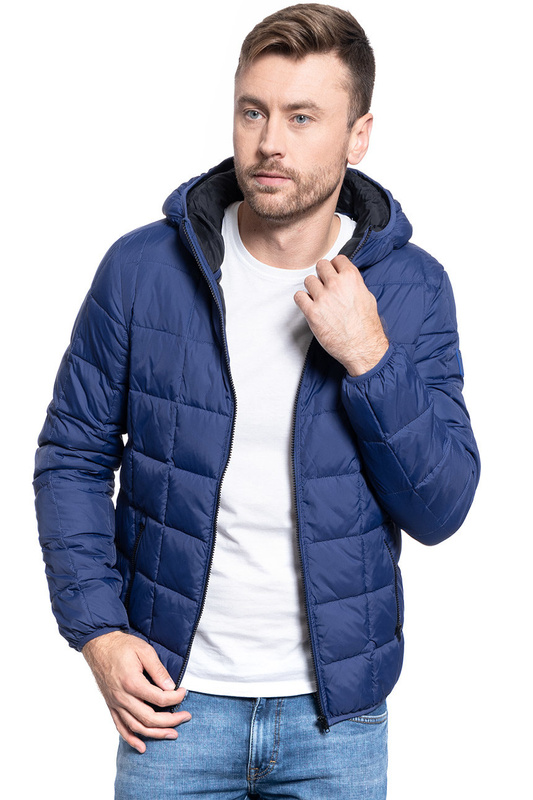 KURTKA ZIMOWA WRANGLER THE PUFFER PATRIOT BLUE W4C6WRX5H 112129101