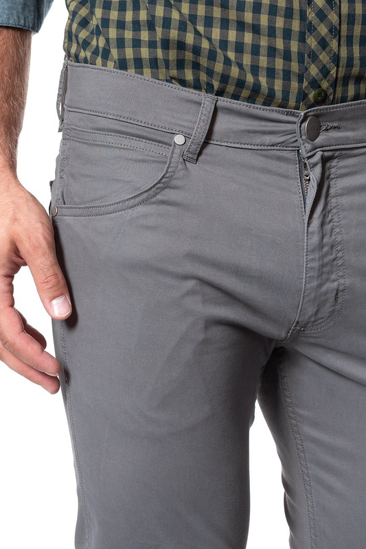 WRANGLER SPODNIE MĘSKIE GREENSBORO QUIET GREY W15QWA172 112127115