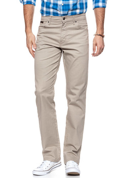 WRANGLER SPODNIE MĘSKIE TEXAS PLAZA TAUPE W12197188 112126074