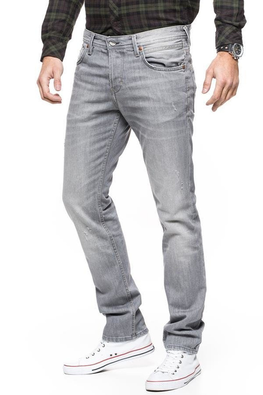TOM TAILOR SPODNIE MĘSKIE AEDAN SLIM GREY DENIM 6203116.45.12 COL. 1393