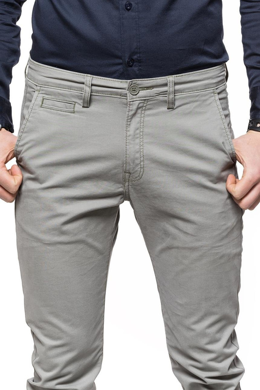 LEE SPODNIE MĘSKIE CHINO GREY L768GK81