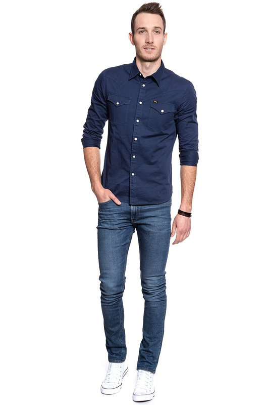 LEE SPODNIE MĘSKIE LUKE VINTAGE BLUE L719DIHX 112118864