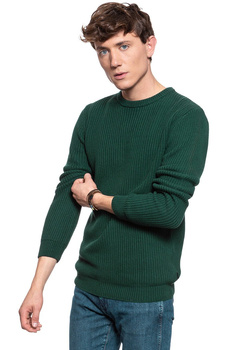 MĘSKI SWETER WRANGLER STRUCTURAL CREW PINE W8B1PNG01 112132381