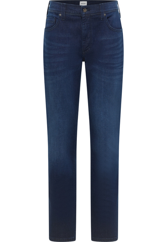 Męskie Spodnie jeansowe Mustang Style Washington Straight Denim Blue 1017233 5000 883