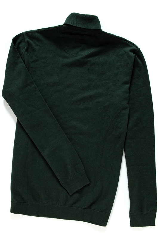 WRANGLER ROLL NECK PINE GREEN W8570QLNY