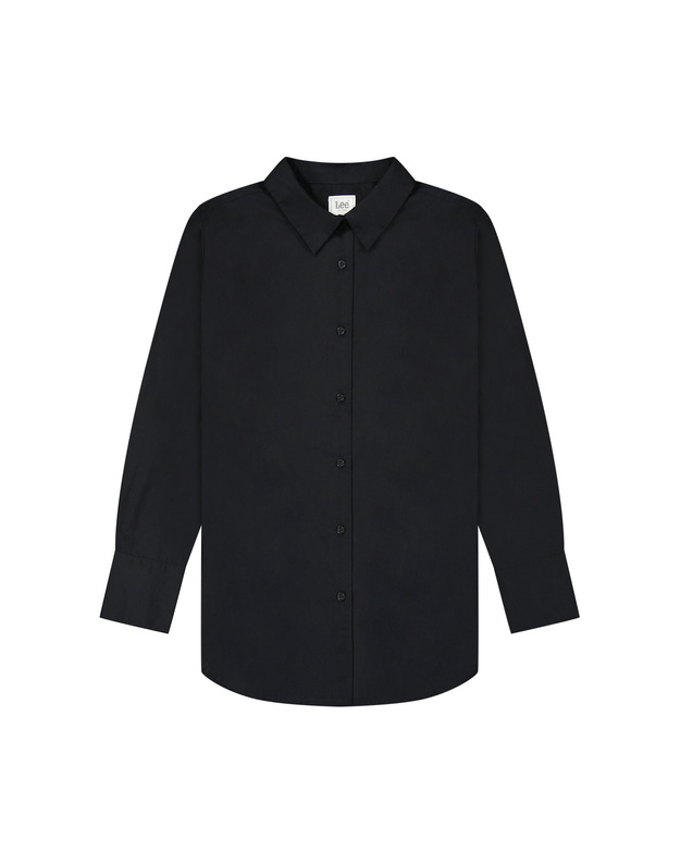 DAMSKA KOSZULA LEE CLASSIC SHIRT UNIONALL BLACK 112370961