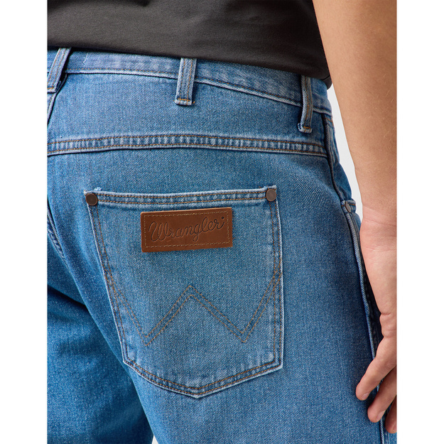 WRANGLER MĘSKIE SPODNIE JEANSOWE WRANGLER FRONTIER JUNGLE COOL 112362452