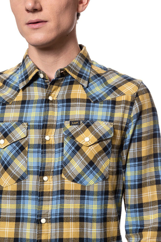 KOSZULA LEE WESTERN SHIRT FROST BLUE L643OBMJ 112115412