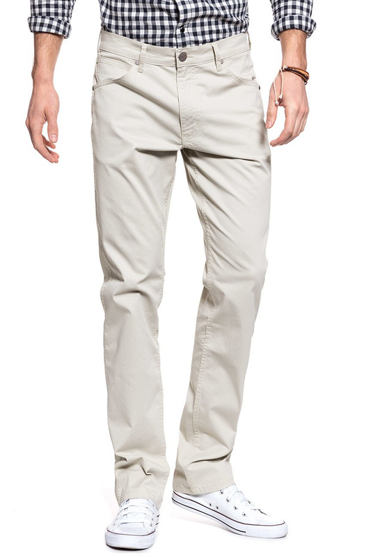 WRANGLER SPODNIE MĘSKIE GREENSBORO STONE W15QWA40V 112127117