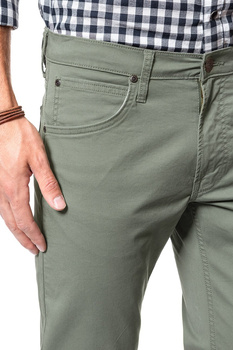 LEE SPODNIE MĘSKIE DAREN ZIP FLY LICHEN GREEN L707LA82 SAMPLE 112118251