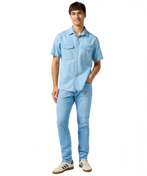 MESKA KOSZULAWRANGLE WRANGLER SS WESTERN SHIRT SUPERFADE 112362749