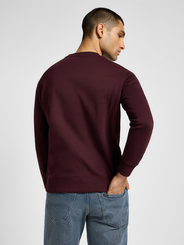 MESKA BLUZA LEE WOBBLY LEE SWS VELVET BEET 112355744