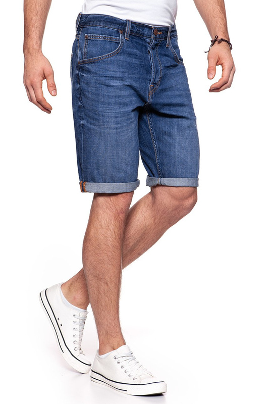 LEE 5 POCKET SHORT DOWNTOWN WORN L724DEJS