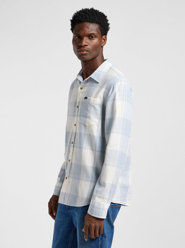 LEE MĘSKA KOSZULA LEE MERCANTILE SHIRT ECRU CONCRETE 112364144