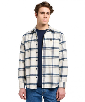 MESKA KOSZULA LEE MERCANTILE SHIRT VINTAGE ECRU JASPE PLAID 112370571