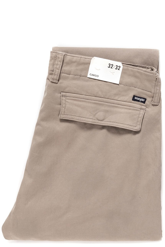 WRANGLER SPODNIE MĘSKIE CARGO PANTS BEIGE W15EA4XBB 112126801