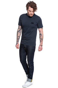 KOSZULKA LEE SS TONAL FLOCK LOGO SKY CAPTAIN L62SFEHY 112114825