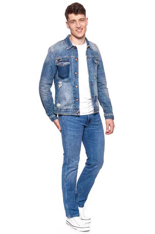 WRANGLER REGULAR JACKET BLUE SHADOW W443Y593Y