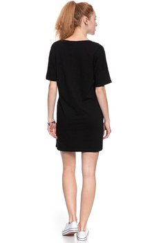 DAMSKA SUKIENKA WRANGLER TEE DRESS BLACK W903LEM01 112132417