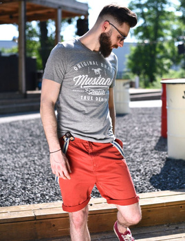 MUSTANG T SHIRT BASIC TEE PRINT 64741664160