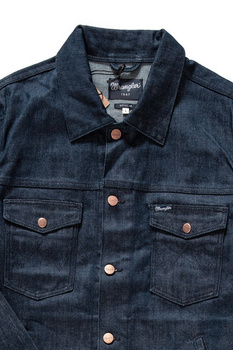 WRANGLER REGULAR JACKET RESIN RINSE W443CJ36R SAMPLE