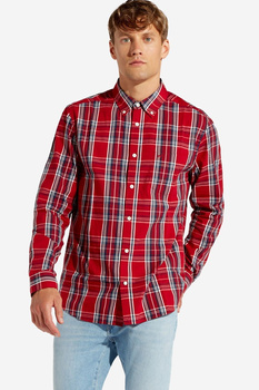MĘSKA KOSZULA WRANGLER LS 1PKT BUTTON DOWN SCARLET RED W5883TPUU 112129657