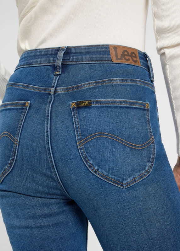 DAMSKIE SPODNIE LEE BREESE BOOT DEEP IN 112370942