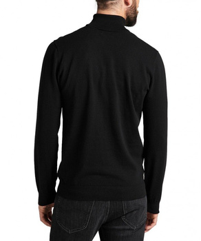 MĘSKI SWETER LEE HIGH NECK KNIT BLACK L83CKF01 112140919
