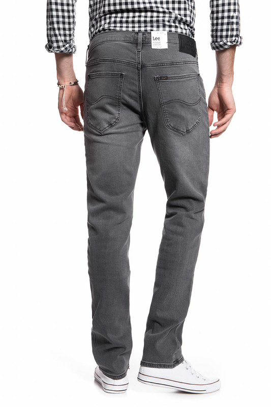 JEANSY MĘSKIE LEE DAREN ZIP FLY GREY BELL L707PCKQ 112118319