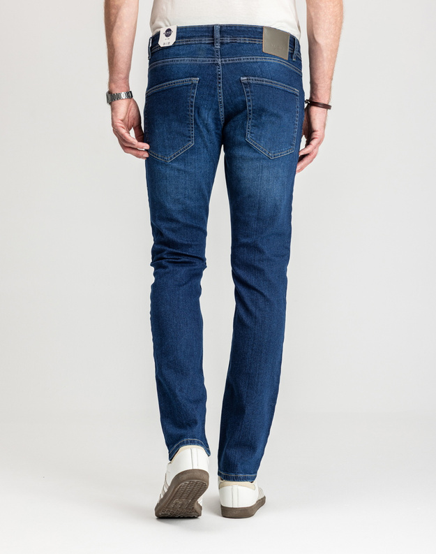 Męskie Spodnie Jeansowe Marcus Felix 2160 Jeans Nevada Blue 14-200243