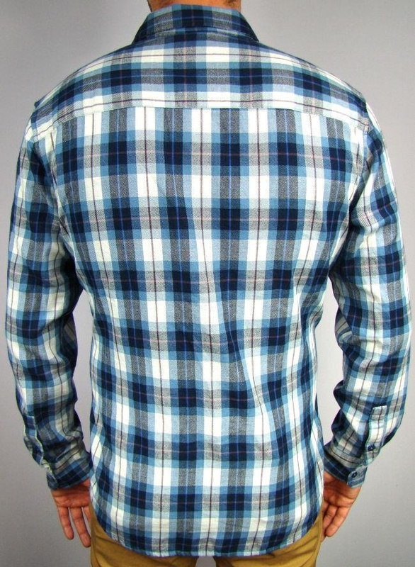 KOSZULA MĘSKA WRANGLER 2PKT SHIRT COPEN BLUE      $