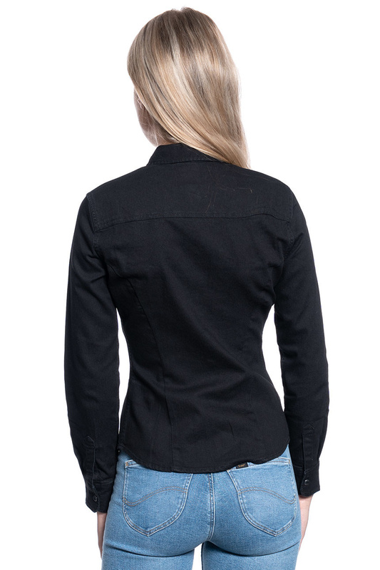 DAMSKA KOSZULA JEANSOWA LEE SLIM WESTERN SHIRT BLACK L45RGV01 112110413