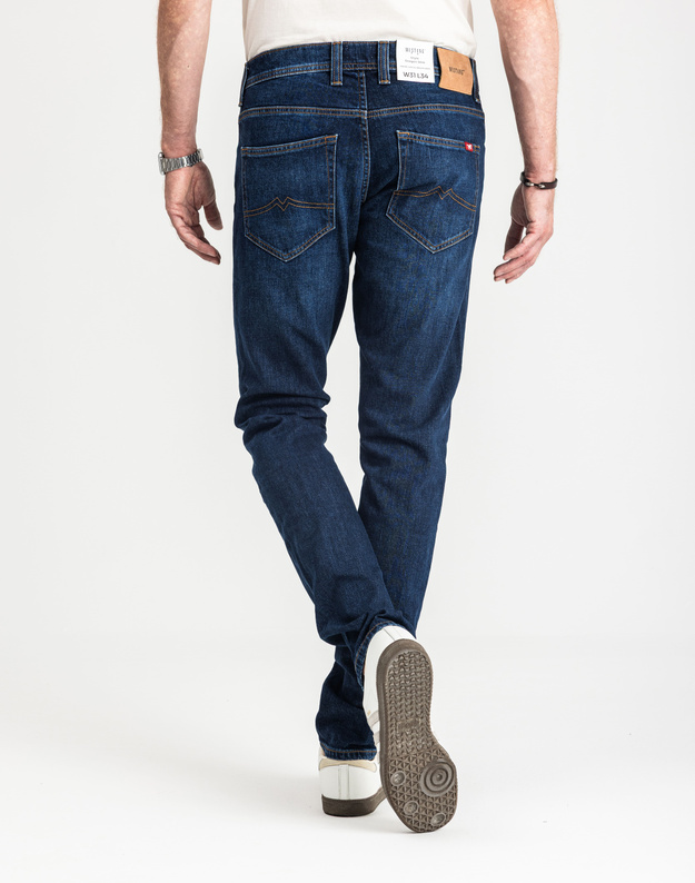 MUSTANG OREGON SLIM MĘSKIE SPODNIE JEANSOWE JEANSY DŻINSY  DENIM BLUE 1015041 5000 982